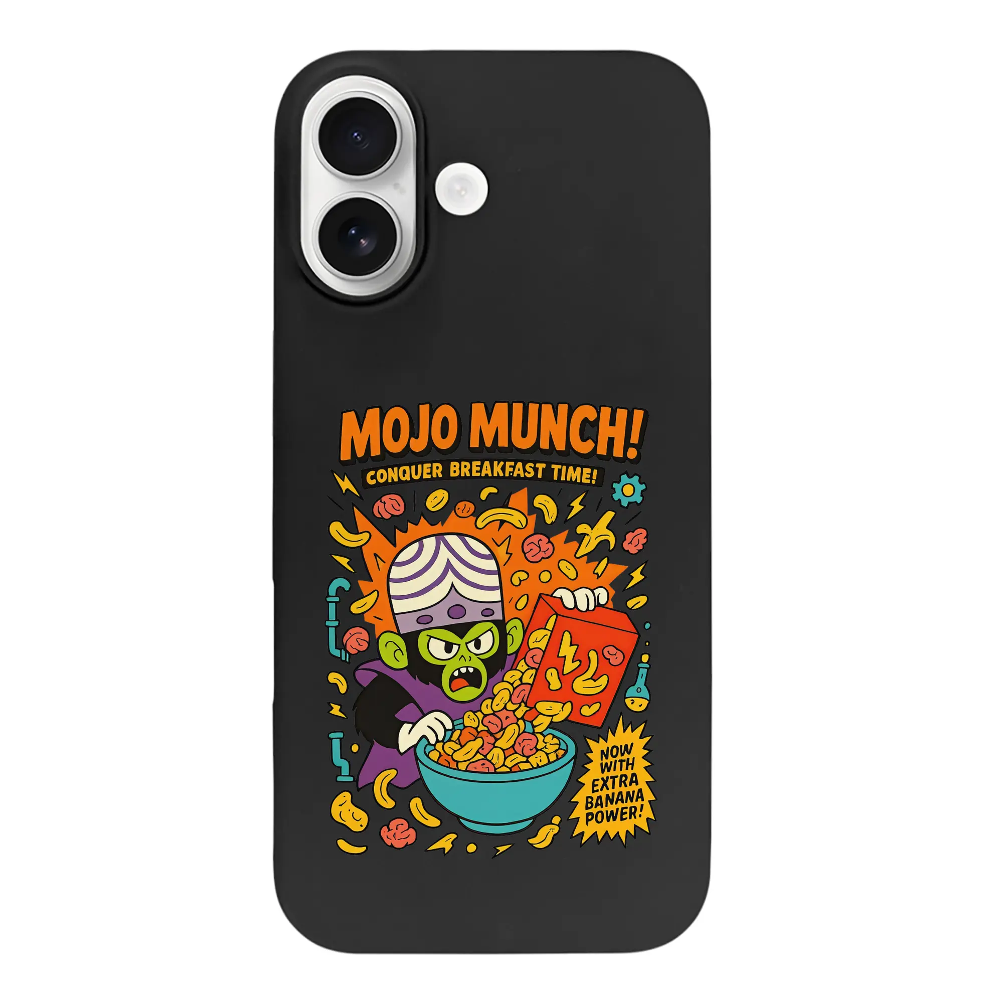 パワパフガールズ グッズ モジョ・ジョジョ - iPhone 17 シリーズ シリコンケース 薄型 耐衝撃 指紋防止 ソフトタッチカバー 精密フィット 傷防止 保護ケース iPhone 17/17 Air/17 Pro/17 Pro Max 対応